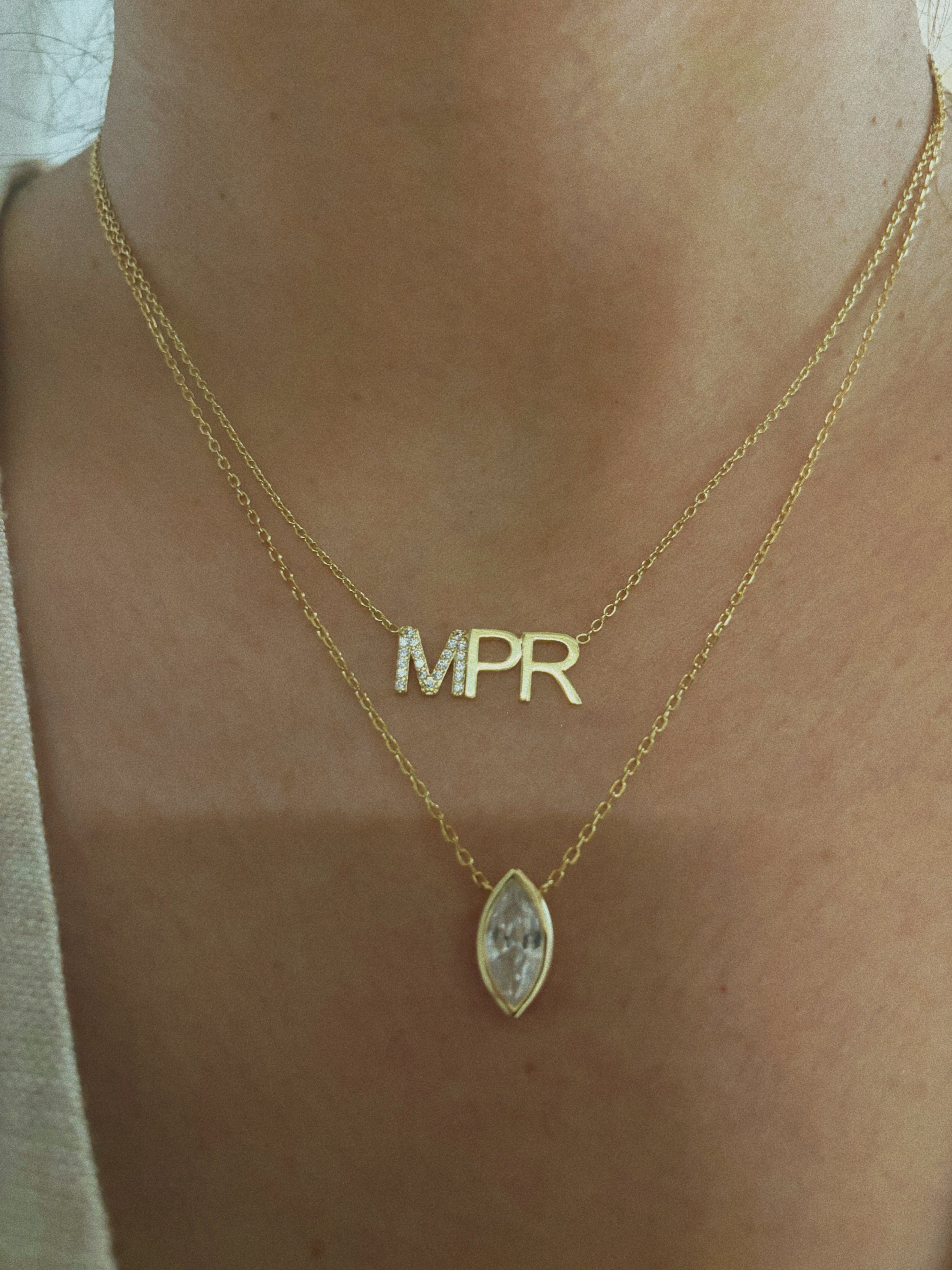Custom Initials Necklace