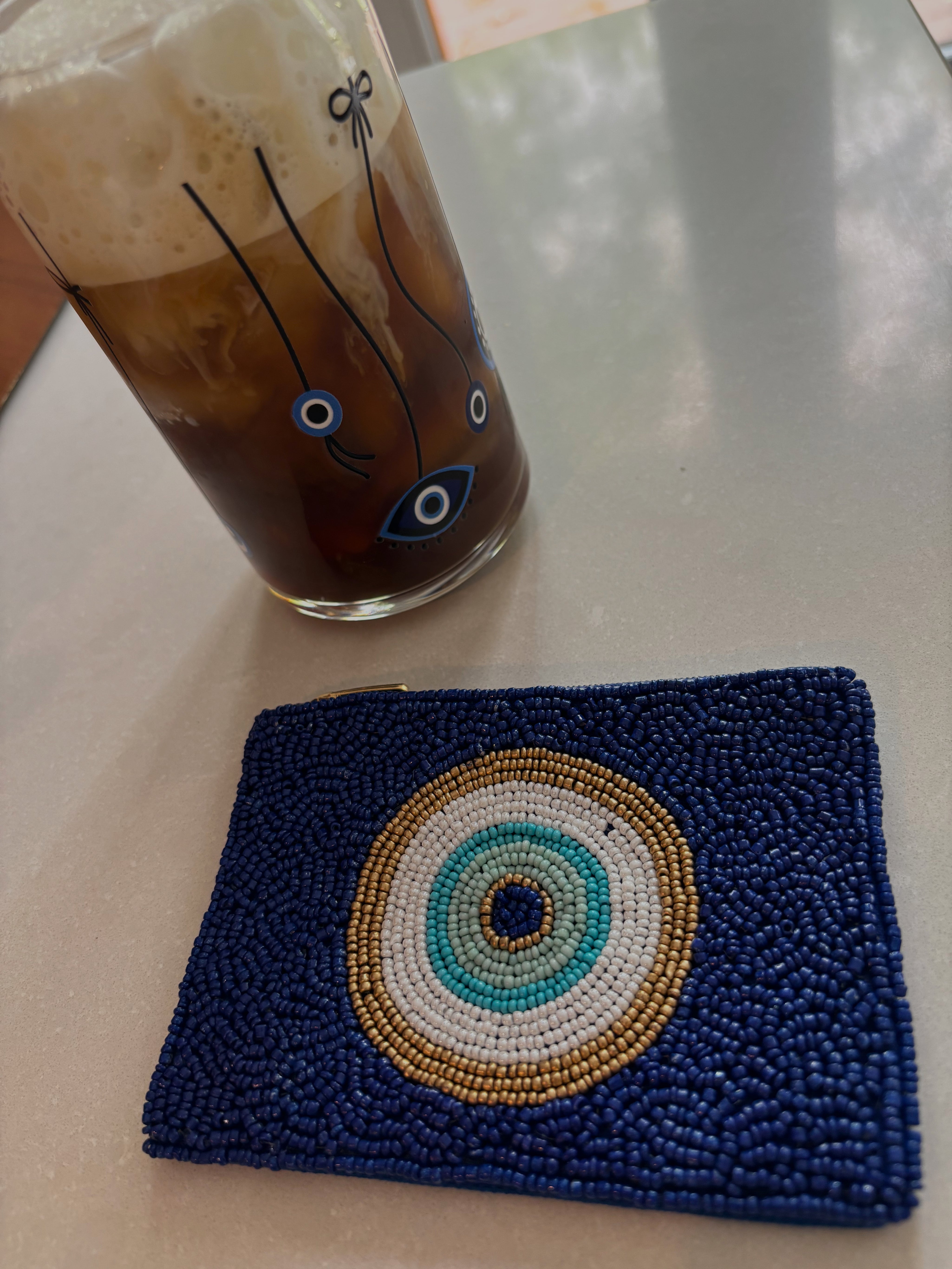 Evil Eye Coin Purse