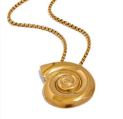 Athena Single Shell Necklace
