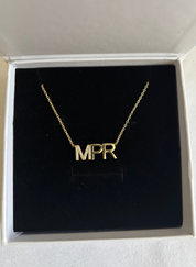 Custom Initials Necklace