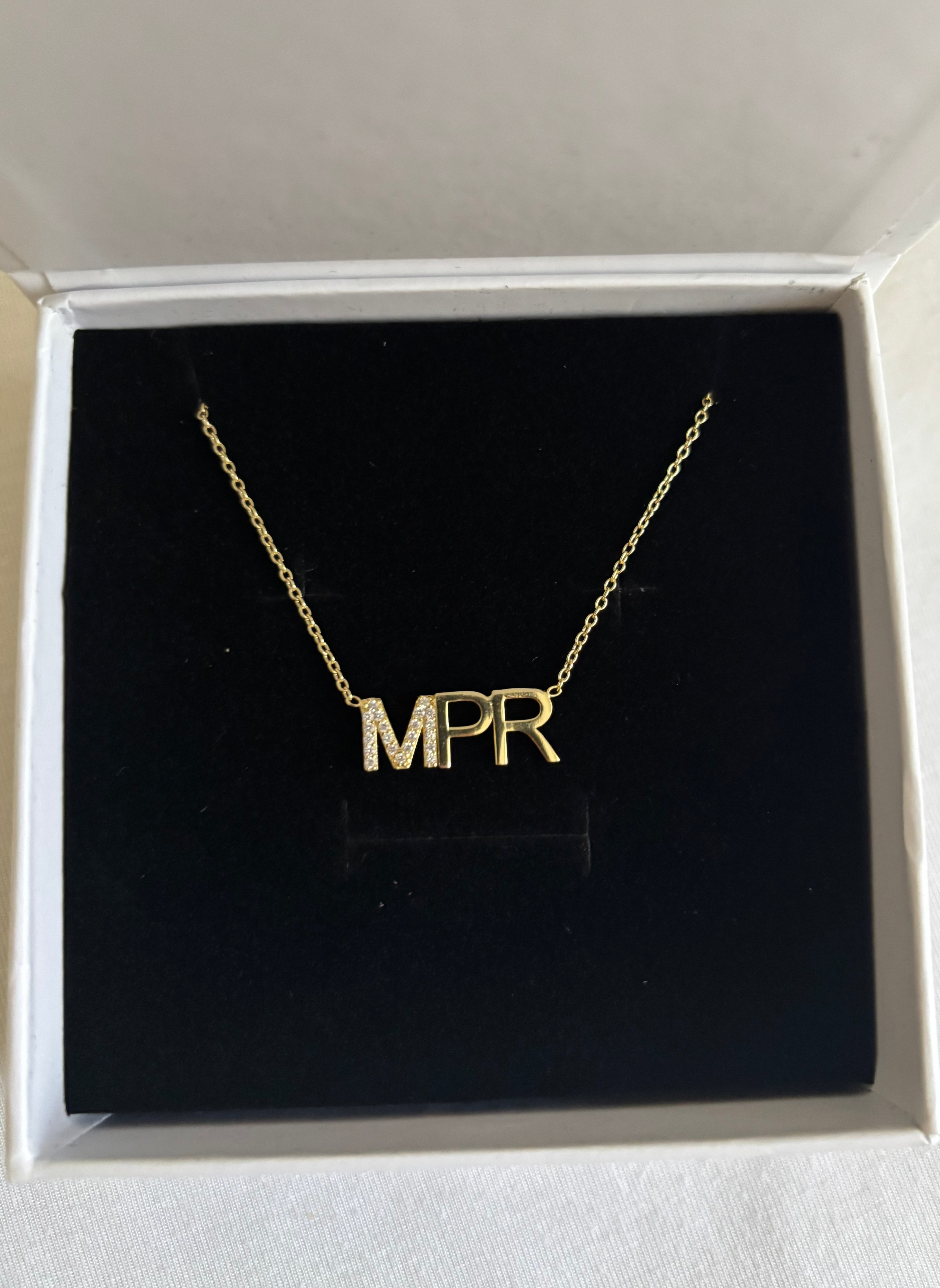 Custom Initials Necklace